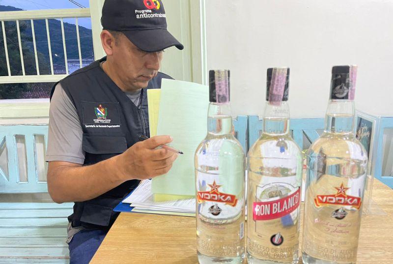 Grupo Operativo Anticontrabando del Tolima refuerza controles en la Terminal de El Espinal