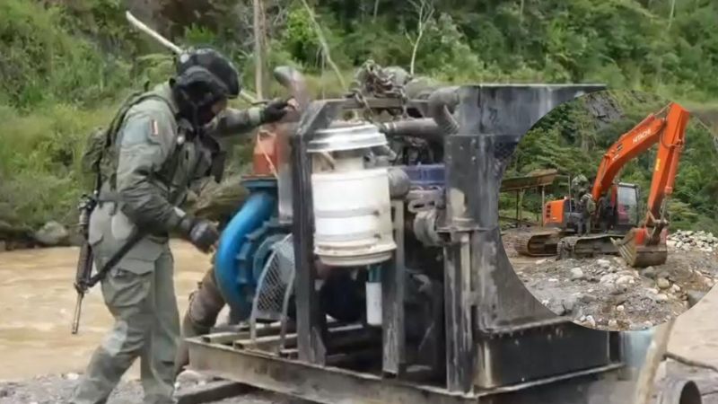 desmantelan en Chaparral mina clandestina que movía cerca de $600 millones mensuales
