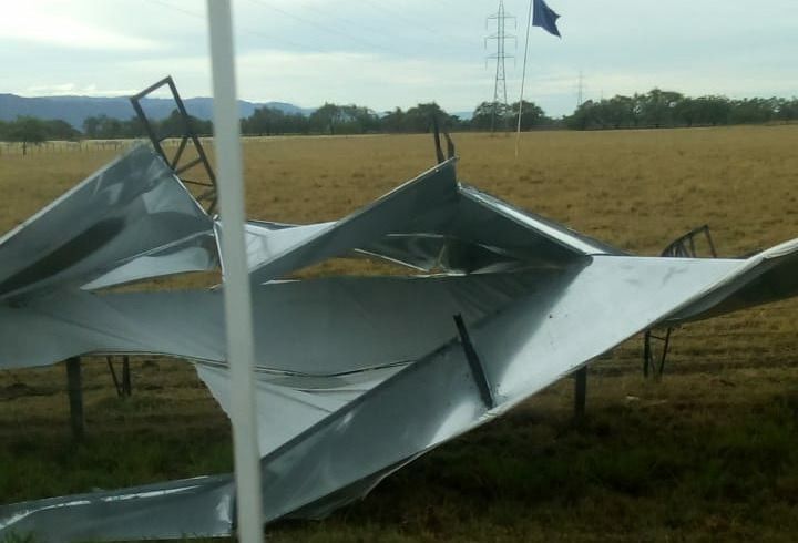Vendaval en zona rural de Ataco dejó más de 80 personas afectadas